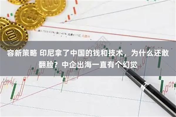 容新策略 印尼拿了中国的钱和技术,为什么还敢翻脸?中企出海一直有个幻觉