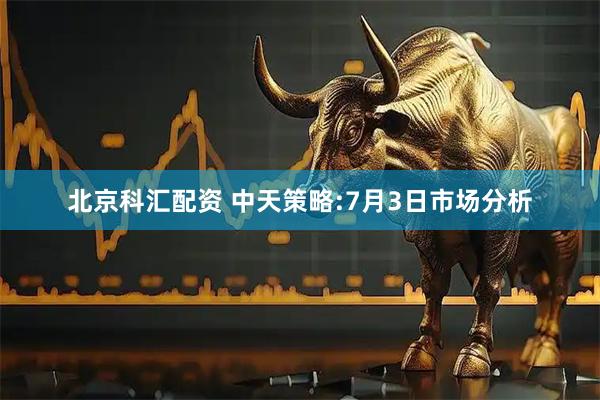 北京科汇配资 中天策略:7月3日市场分析